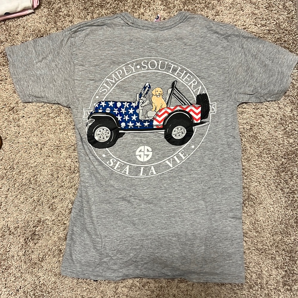 Simply Southern USA Jeep tee